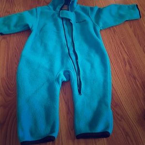 Columbia fleece one piece